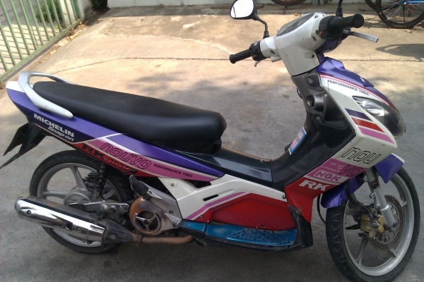 .มอไซค์นูโว เครื่องดีไม่ดังเอกสารครบภาษีไม่ขาด