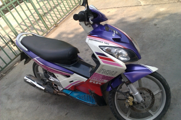 .มอไซค์นูโว เครื่องดีไม่ดังเอกสารครบภาษีไม่ขาด