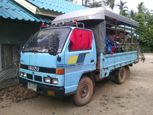 4ล้อใหญ่88แรง ISUZU NKR55EU1...ปี2533 รถใช้งานอยู่ เล่มพร้อม