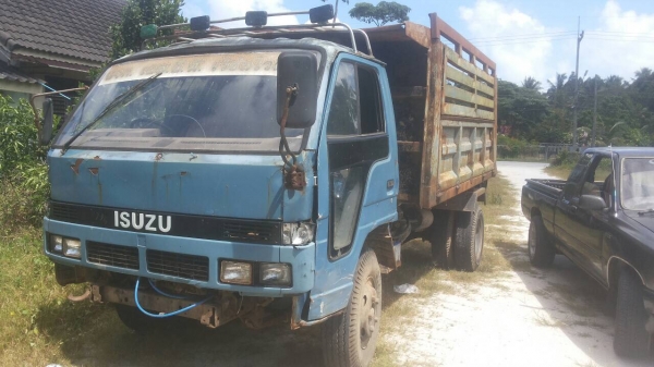 6ล้อดั้มNPR 110แรง..NPR595US-4672249 ปี2530 เครื่อง4BE1...เล่มพร้อม