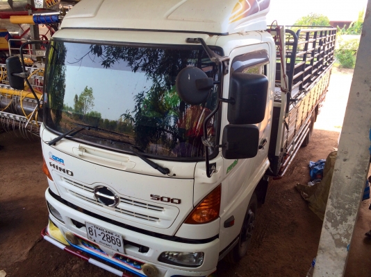 ขายด่วน รถหกล้อ hono  mega  145  ปี 54  สภาดีมาก ยาว5.5