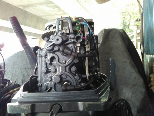 ขายเครื่องyamaha 40 สองจังหวะเก่าญี่ปุ่น