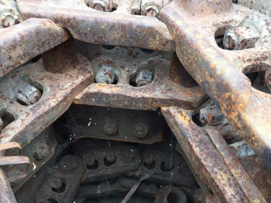 โซ่พร้อมใบเก่านอกญี่ปุ่น kobelco sk120-3-5 ใบยาว 50 ซม เส้นละ60,000 โซ่พร้อมใบเก่านอกญี่ปุ่น kobelco sk120-3-5 ใบยาว 50 ซม เส้นละ60,000