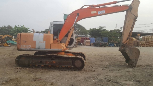 ขายรถแมคโครEX120-2สภาพพร้อมใช้งานไฟฟ้าครบสนใจติดต่อ0851562314 ขายรถแมคโครEX120-2สภาพพร้อมใช้งานไฟฟ้าครบสนใจติดต่อ0851562314