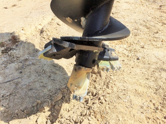 WIN มอเตอร์สว่านเจาะดิน ของใหม่นำเข้า รับประกัน 1 ปี + ชุดสว่านหัวทังสเตนคาไบด์