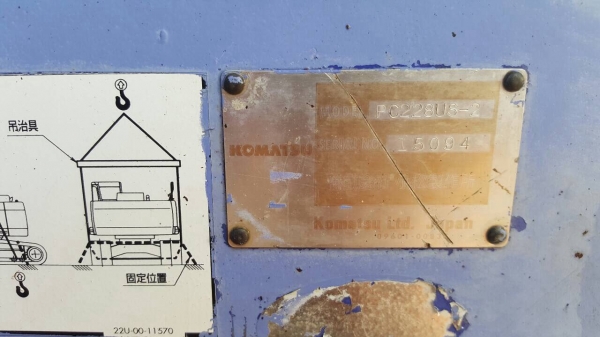 ขายครับKomatsu PC228 สภาพพร้อมใช้งานครับสนใจติดต่อ0851562314 ขายครับKomatsu PC228 สภาพพร้อมใช้งานครับสนใจติดต่อ0851562314