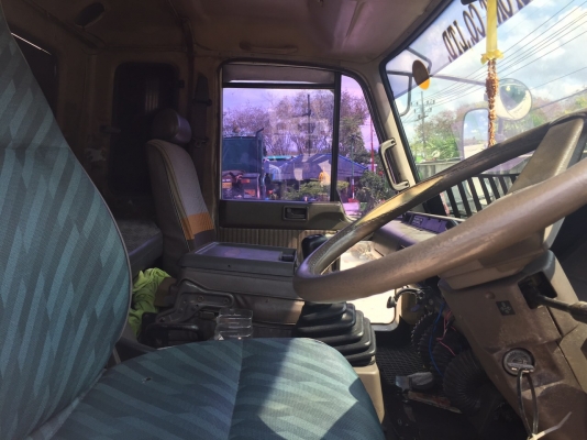 6ล้อช่วงดั้ม220แรง...หัว-คัสซี NISSAN UD CPA87E-01549 รถห้างแท้ๆ เครื่อง FE6-504296D..เล่มพร้อม