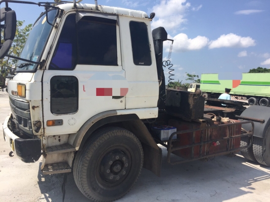 6ล้อช่วงดั้ม220แรง...หัว-คัสซี NISSAN UD CPA87E-01549 รถห้างแท้ๆ เครื่อง FE6-504296D..เล่มพร้อม