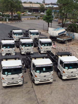 HINO FM260 NGV แท้โรงงานรถค้างสต๊อคเหมามา เหลือ3คัน