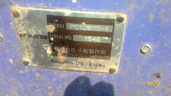 ขายรถแบคโฮ KOMATSU 128US-1 เก่านอกโซ่หนาไฟฟ้าเต็มเอกสารทะเบียน ขายรถแบคโฮ KOMATSU 128US-1 เก่านอกโซ่หนาไฟฟ้าเต็มเอกสารทะเบียน