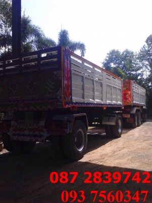 ขายรถดั้มพ์พ่วงแม่-ลูก 18 ล้อ จดทะเบียนปี 2547(2551)