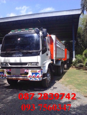 ขายรถดั้มพ์พ่วงแม่-ลูก 18 ล้อ จดทะเบียนปี 2547(2551)