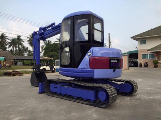 รถขุด KOMATSU PC50UU-2 ทำสีใหม่ มือสองญี่ปุ่น นำเข้าเอง