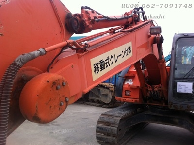 HITACHI ZX135US ปี 2005  รถนอกนำเข้าจากญี่ปุ่น ไม่เคยใช้ในไทย สภาพสวย ราคาถูกใจว่ากัน