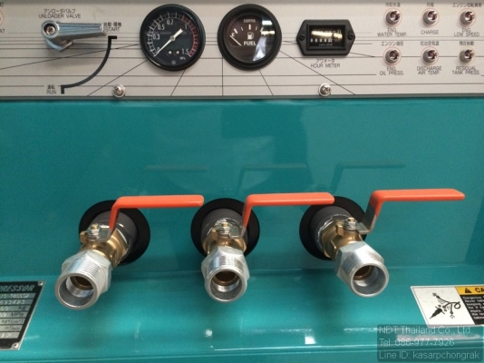 Brand new ปั้มลม Denyo DIS-180SS2 พร้อมล้อลาก นำเข้าจากญี่ปุ่น ไม่เคยใช้งานในไทย รับประกัน 1 ปีเต็มครับ ไม่แพง ๆ