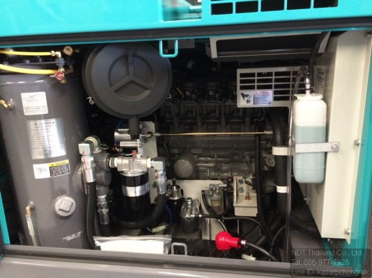 Brand new ปั้มลม Denyo DIS-180SS2 พร้อมล้อลาก นำเข้าจากญี่ปุ่น ไม่เคยใช้งานในไทย รับประกัน 1 ปีเต็มครับ ไม่แพง ๆ