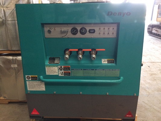 Brand new ปั้มลม Denyo DIS-180SS2 พร้อมล้อลาก นำเข้าจากญี่ปุ่น ไม่เคยใช้งานในไทย รับประกัน 1 ปีเต็มครับ ไม่แพง ๆ