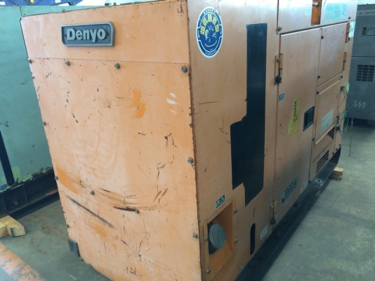 Denyo DCA-45SPI ตู้ส้ม สภาพสวยมาก ๆ ขายไม่แพง นำเข้าจากญี่ปุ่น ไม่เคยใช้งานในไทยครับ