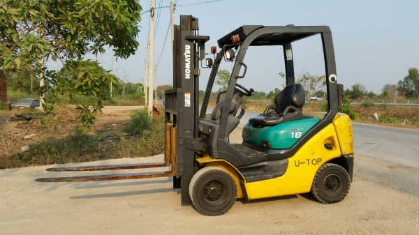 ขายด่วนรถยกKOMATSU FG18-18ยก1.8ตันเสาสูง3เมตรงายาวๆใหญ่ยางตัน4เส้นรถนอกนำเข้ายังไม่เคยใช้งานในเมืองไทยเลย