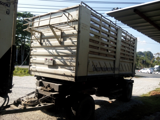 ขายหางพ่วงดัมพ์สามมิตร 2 เพลาปี 2554 รั้ว 7 ขั้น ราคา 400000