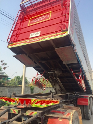 ลูกพ่วงดั้มมิเนียมคอกเกษตร3เพลายาว6.40มอู่ ส.สมบัติปี55 สวยจัด