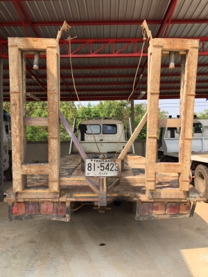 ขายรถบรรทุก10ล้อเทลเลอร์ บรรทุกรถเกี่ยว ฮีโน่