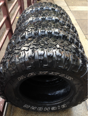 ยาง Mud Maxxis 30 9.5 R15 พร้อมใช้งาน ราคาไม่แพง