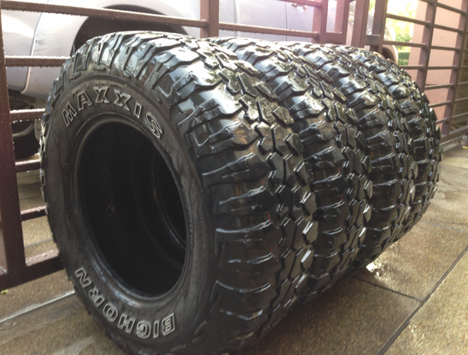 ยาง Mud Maxxis 30 9.5 R15 พร้อมใช้งาน ราคาไม่แพง