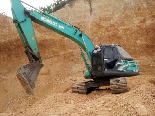 ขายรถแบคโฮ KOBELCO SK200-8 YN11-49689 เอกสารใบแจ้งจำหน่าย ราคา 1600000