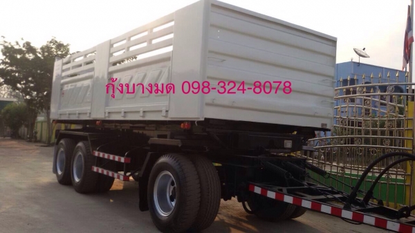 ขายรถพ่วง Hino เครื่อง 344 แรง ปี 55 กระบะดัมพ์สามมิตรต่อใหม่ ลูก 3 เพลาแท้ ปี 51 ยางใหม่ ทะเบียนพร้อม