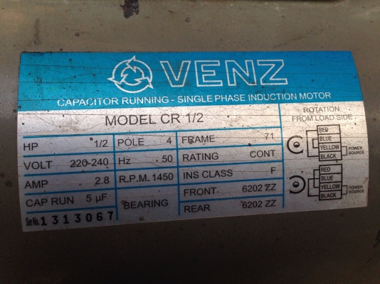 ขายเหมามอเตอร์ 0.5HP. 220V ไฟบ้าน mitsubishi 2ตัว / Venz 1ตัว สภาพดีเดิมๆ วิ่งนิ่ม ถอดออกจากพัดลม พร้อมใช้งานครับ