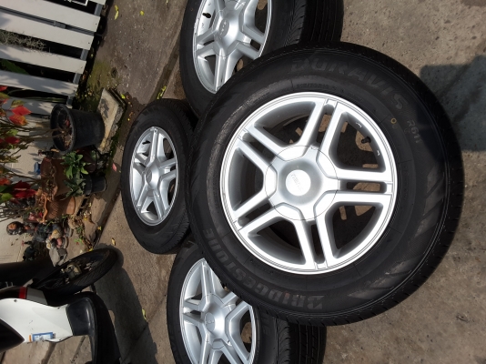 ล้อ isuzu 1.9 ddi ขอบ 16 พร้อมยางป้ายแดง ชุดล่ะ 17500