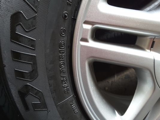 ล้อ isuzu 1.9 ddi ขอบ 16 พร้อมยางป้ายแดง ชุดล่ะ 17500