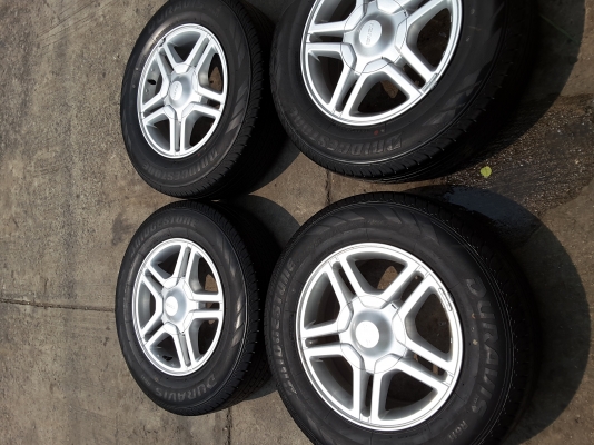 ล้อ isuzu 1.9 ddi ขอบ 16 พร้อมยางป้ายแดง ชุดล่ะ 17500