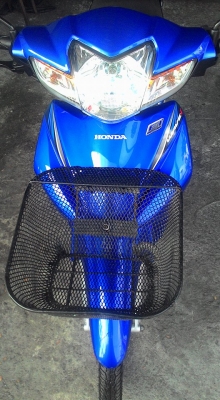 เวฟ 110i ปี55 สีน้ำเงิน-ขาว เดิมๆ ตามรูปครับ