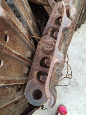 โซ่พร้อมใบเก่า kobelco sk 120-3-5