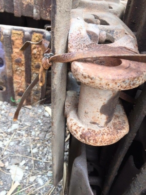 โซ่พร้อมใบเก่า kobelco sk120-3-5 ใบยาว 50 ซม เส้นละ 38,000 โซ่พร้อมใบเก่า kobelco sk120-3-5 ใบยาว 50 ซม เส้นละ 38,000