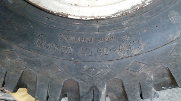 ล้อแลนด์พร้อมยางก.ไก่ กู๊ดเยียร์