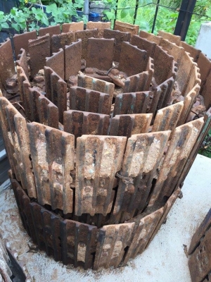 โซ่พร้อมใบเก่า komatsu pc120-1-3 เส้นละ 40,000 โซ่พร้อมใบเก่า komatsu pc120-1-3 เส้นละ 40,000