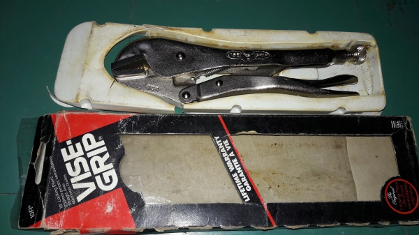 ขายคีมล็อกVISE-GRIP 10R Made in USA.งานเก่าเก็บยี่สิบกว่าปี