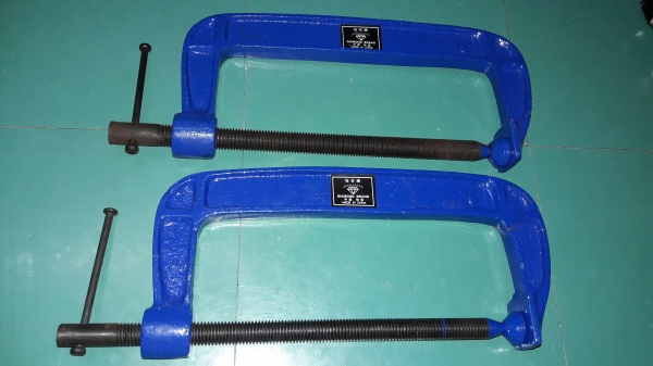 ขายซีแคมแพ็คคู่จับงานขนาด12" ปากจับงานได้8" ALLOY STEEL.