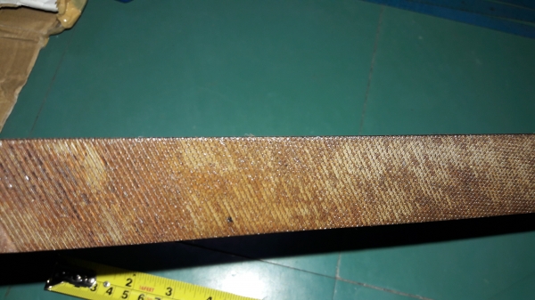 ขายตะไบเหล็กขนาดยาว14" งานเก่าเมกาด้ามแดงSIMONDS Made in USA.