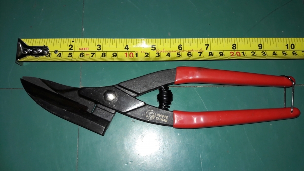 ขายกรรไกรตัดแผ่นเมทัลชีตขนาด10" นกใหญ่ไต้หวันKING EAGLE Made in Taiwan.