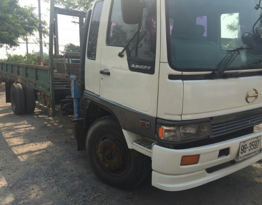 หกล้อ ฮีโน่ GK1J HO7D 195ปี47 ช่วงยาว 7.30ม สภาพพร้อมใช้ เล่มทะเบียน ภาษีไม่ขาด พร้อมโอน