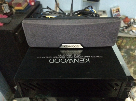 KENWOOD KSC-900CTR ชุดลำโพงCENTER พร้อมPOWER AMP 5.1CH มือ2 ญี่ปุ่น