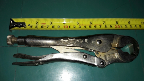 ขายคีมล็อกปากนกแก้ว 10LW VISE-GRIP Made in USA.งานเก่า ขายคีมล็อกปากนกแก้ว 10LW VISE-GRIP Made in USA.งานเก่า