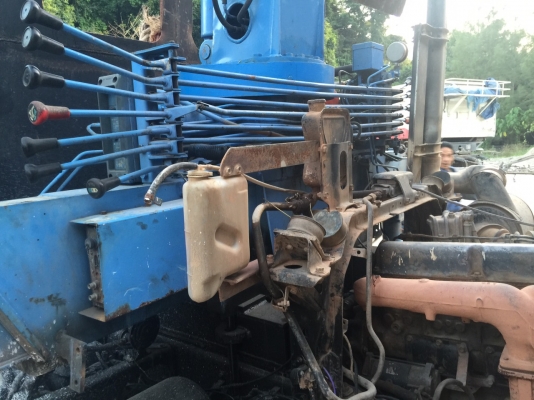 ขายรถบรรทุก 10 ล้อเทรลเลอร์ MITSUBISHI FN527 ติดเครนทานาโน่ 3 ตัน ราคา 880000