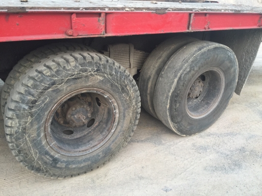 ขายรถบรรทุก 10 ล้อเทรลเลอร์ MITSUBISHI FN527 ติดเครนทานาโน่ 3 ตัน ราคา 880000