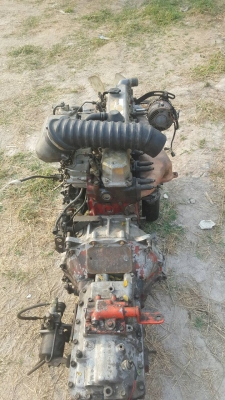 เครื่อง HO7D 195 แรง พร้อมเกียร์ HO 6 สปีด เครื่องดีไม่มีไอ เกียร์ไม่หลุดไม่หอน เอกสารลงเล่ม