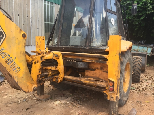 ตักหน้าขุดหลังเพลาเดียว JCB3CX..ไมล์ข้าง รถสวย..เล่มพร้อม
